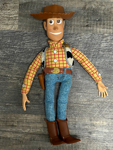 Toy story 1995 woody thinkway - woody,